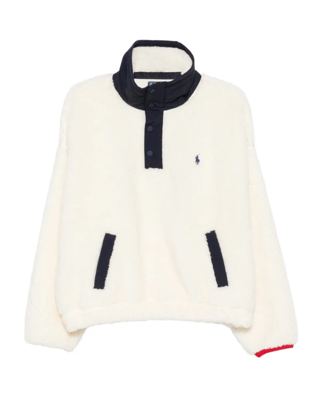 Polo Bear High-Pile Fleece Funnelneck